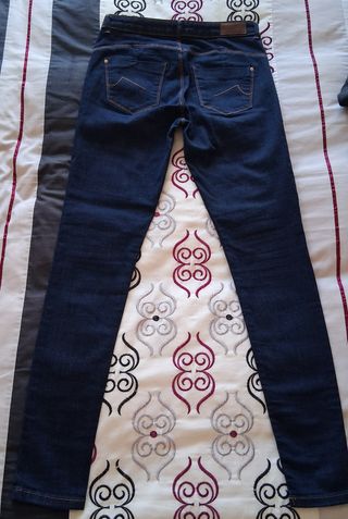 Lote pantalones vaqueros mujer