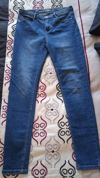 Lote pantalones vaqueros mujer