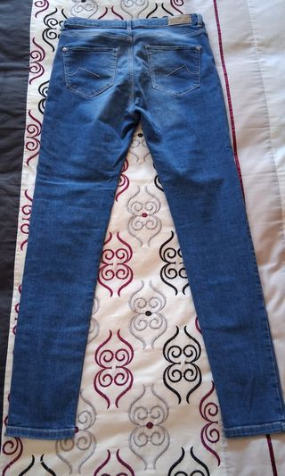 Lote pantalones vaqueros mujer