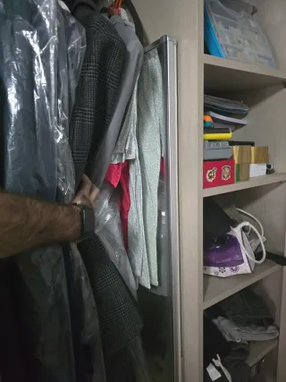 Espejo de armario extraible