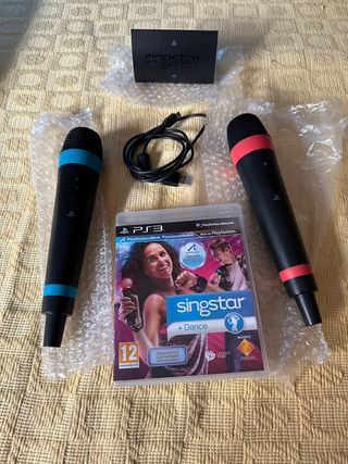 Singstar + Dance PS3 con microfoni