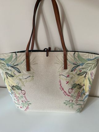 Conjunto 2 Bolsos Desigual Beige Multicolor