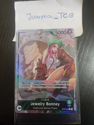 Jewelry Bonney L* Alternativo OP07 One Piece TCG