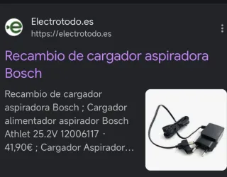Aspiradora Bosch 18V..