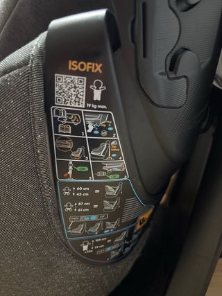 Silla Bebéconfort AxissFix Plus Isofix Top tether