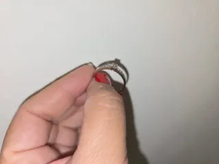 Anillo Oro Blanco Diamantes