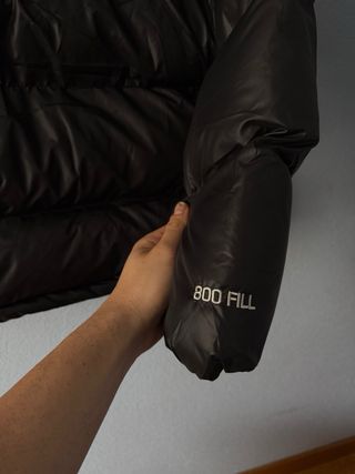 Cazadora Stüssy Negra con Capucha