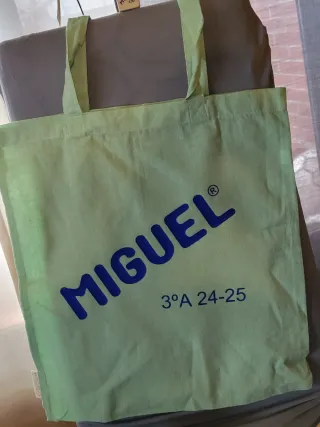 Bolsa Tote Personalizada Nombre y Dibujo