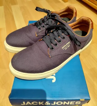 Zapatillas Jack & Jones JFWMission Canvas. Azul 42