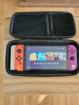Nintendo Switch OLED Pokémon scarlatto/violetto