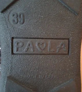 Manoletinas Paola Negras Brillantes Niña