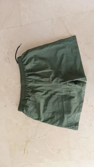 Pantalón corto running Actus Motion Verde Oliva