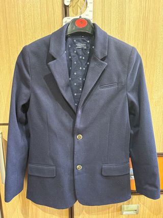 Americana Niño Talla 12 Azul