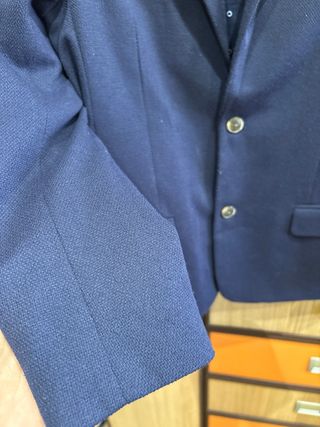 Americana Niño Talla 12 Azul