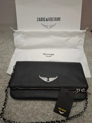 Bolso Zadig & Voltaire Rock Studs Negro