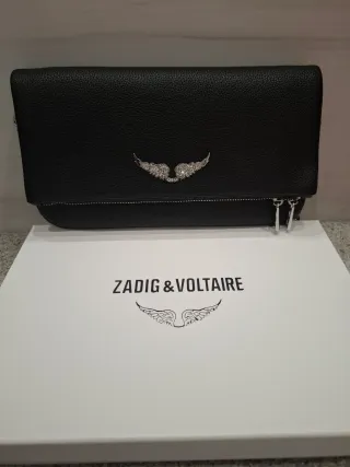 Bolso Zadig & Voltaire Rock Studs Negro