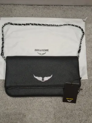 Bolso Zadig & Voltaire Rock Studs Negro