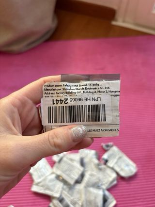 19 Placas TPM Nuevas