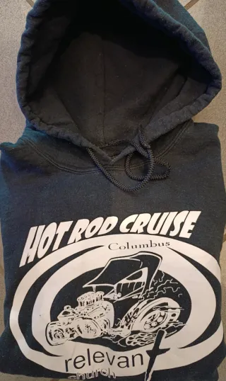 Felpa Gildan Vintage Hot Rod Cruise M
