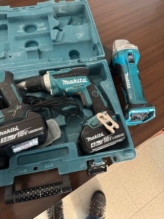 Kit Makita Pladur Taladro Rotomartillo