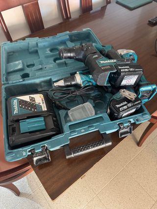 Kit Makita Pladur Taladro Rotomartillo
