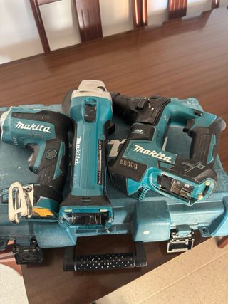 Kit Makita Pladur Taladro Rotomartillo