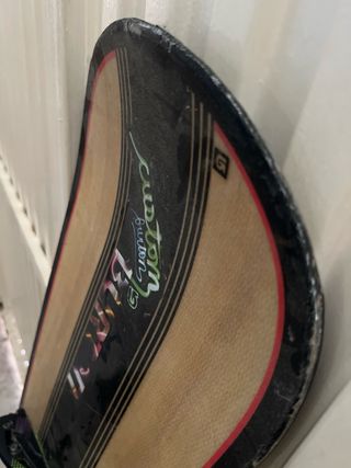 Tabla de Snow con fijaciones