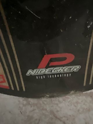 Tabla de Snow con fijaciones