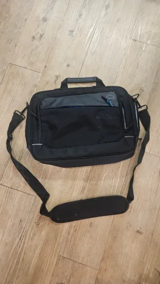 Bolsa portátil Dell negra y azul