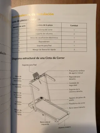 Cinta de correr TOPUTURE