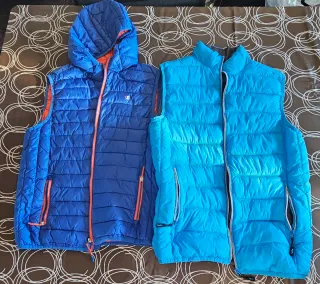 Gilet Champion blu e arancione