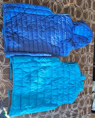 Gilet Champion blu e arancione