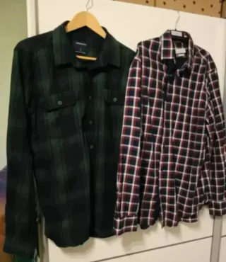 Lote 2 Camisas Hombre Talla L