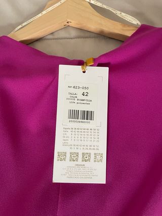Vestido fucsia elegante nuevo