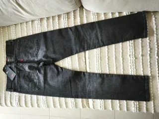 Pantalones Levi's 510 Hombre Grises Skinny