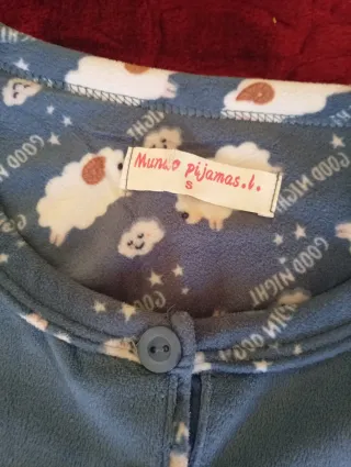 Pijama azul con ovejas Good Night