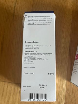 Tintas Epson 104 EcoTank (Negro, Magenta, Amarillo