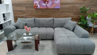 Sofa Chaiselong, G-Gold. Cómodo. ¡ECONÓMICO!