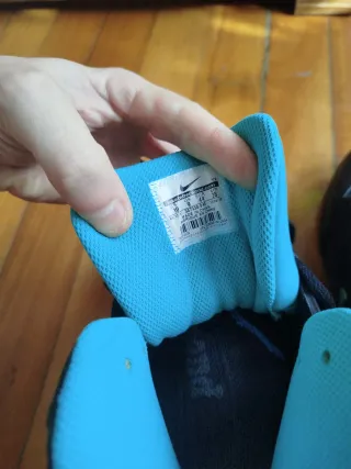 Nike Air Force 180 Negro/Teal