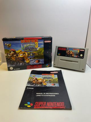 Donkey Kong Country 3: Dixie Kong's double SNES