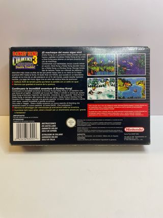 Donkey Kong Country 3: Dixie Kong's double SNES