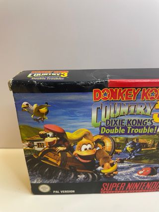 Donkey Kong Country 3: Dixie Kong's double SNES
