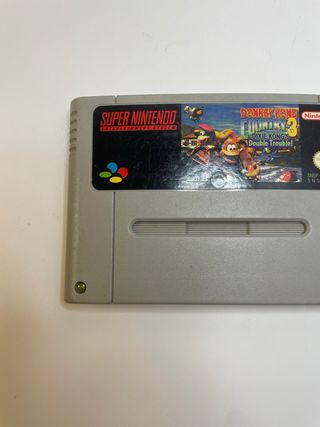 Donkey Kong Country 3: Dixie Kong's double SNES