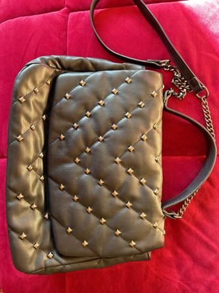 Borsa Primadonna Nera Borchie