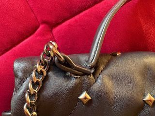 Borsa Primadonna Nera Borchie