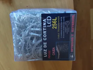 Cortina LED 256L MIMILUZ Cálida Interior/Exterior