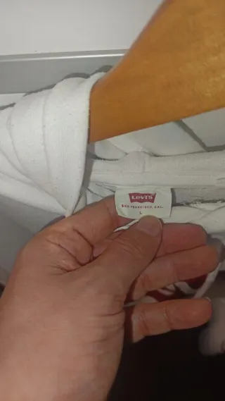 Sudadera Levi's Blanca