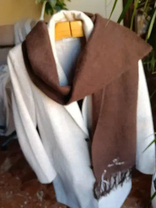 Bufanda de Alpaca Baby Marrón