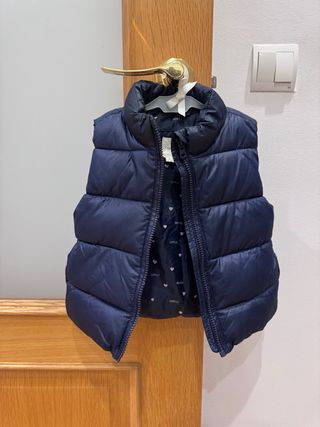 Chaleco azul 3-4 años