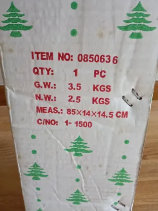 Árbol de Navidad verde...con Regalo de luces